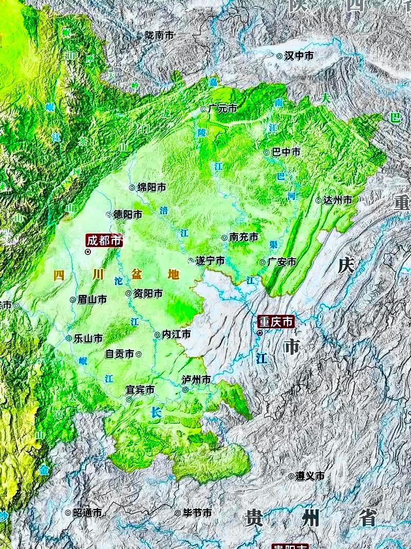 四川是真不好多搞副中心，手心手背都是肉，谁都没有压倒性优势。广元、达州、宜宾是