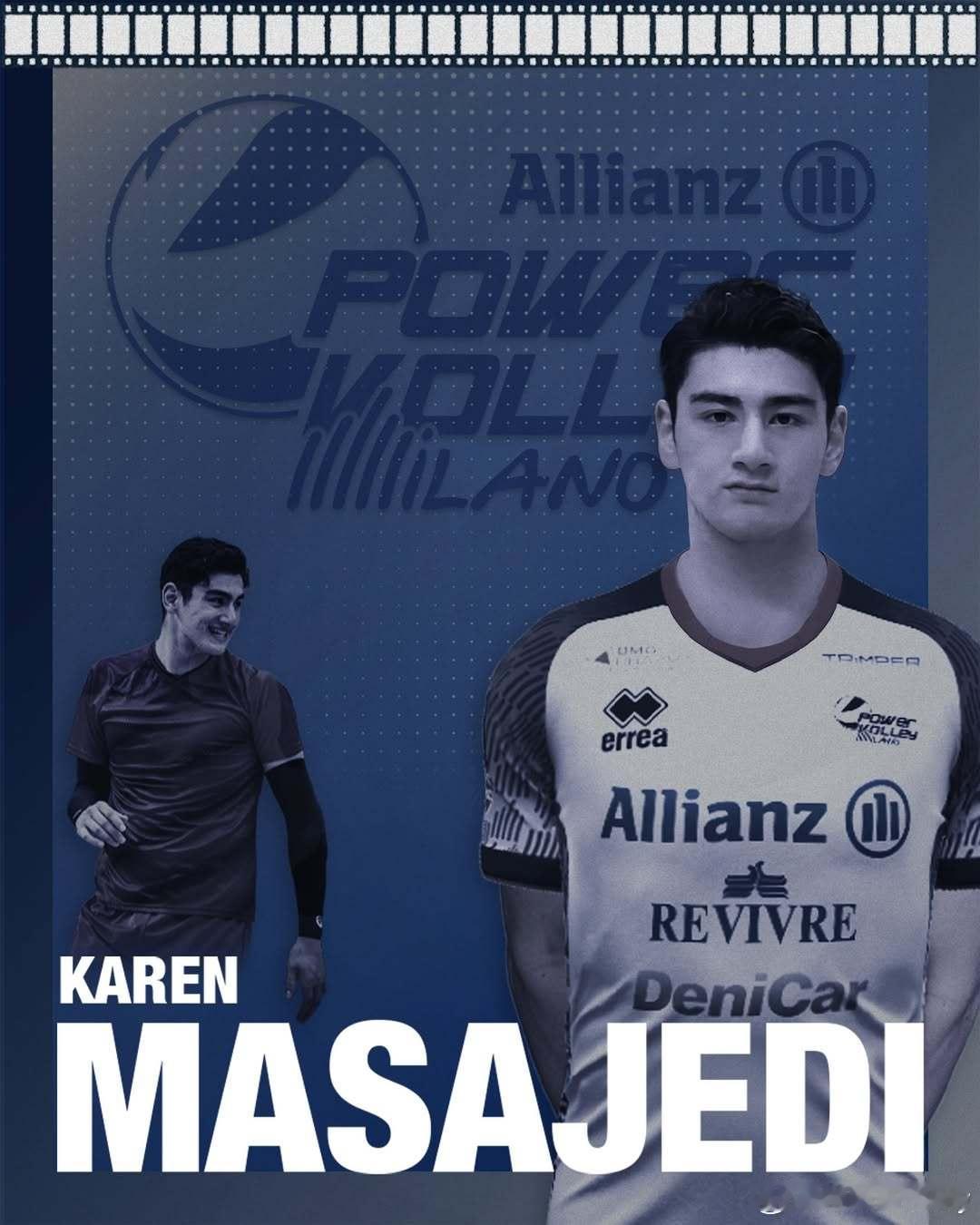 又一位日本球员登陆意超。意超米兰官宣日本男排男排年仅18岁的主攻马萨耶迪·翔莲加