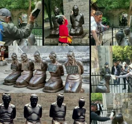 劝一万次，不如行动一次，日本年年有人参拜靖国神社，中国何不反其道而行之？将日本战