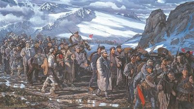 历史上的今日1935年９月１８日　同陕甘支队第一纵