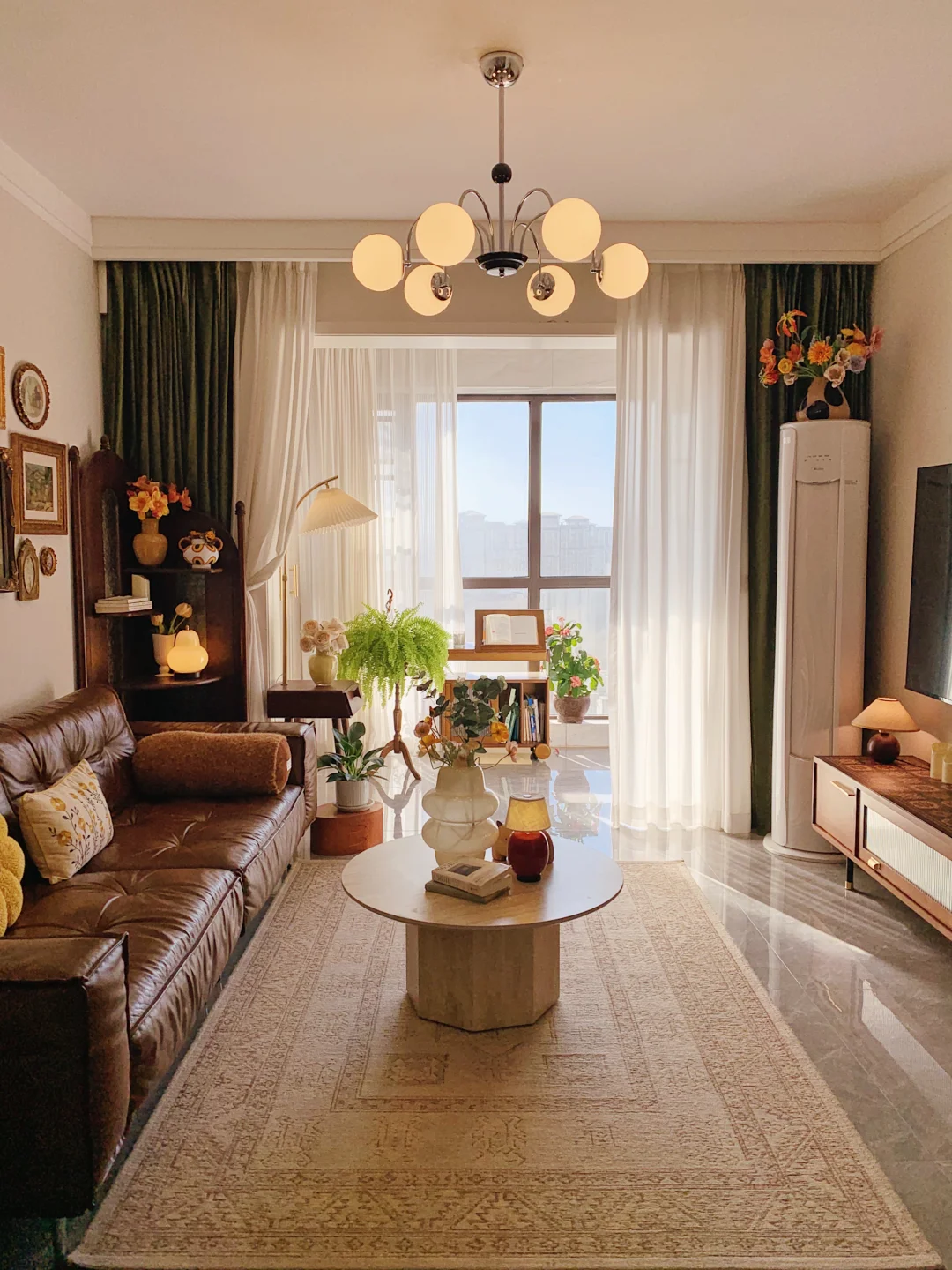 入住三年还是看不腻，我的复古小家好温馨～