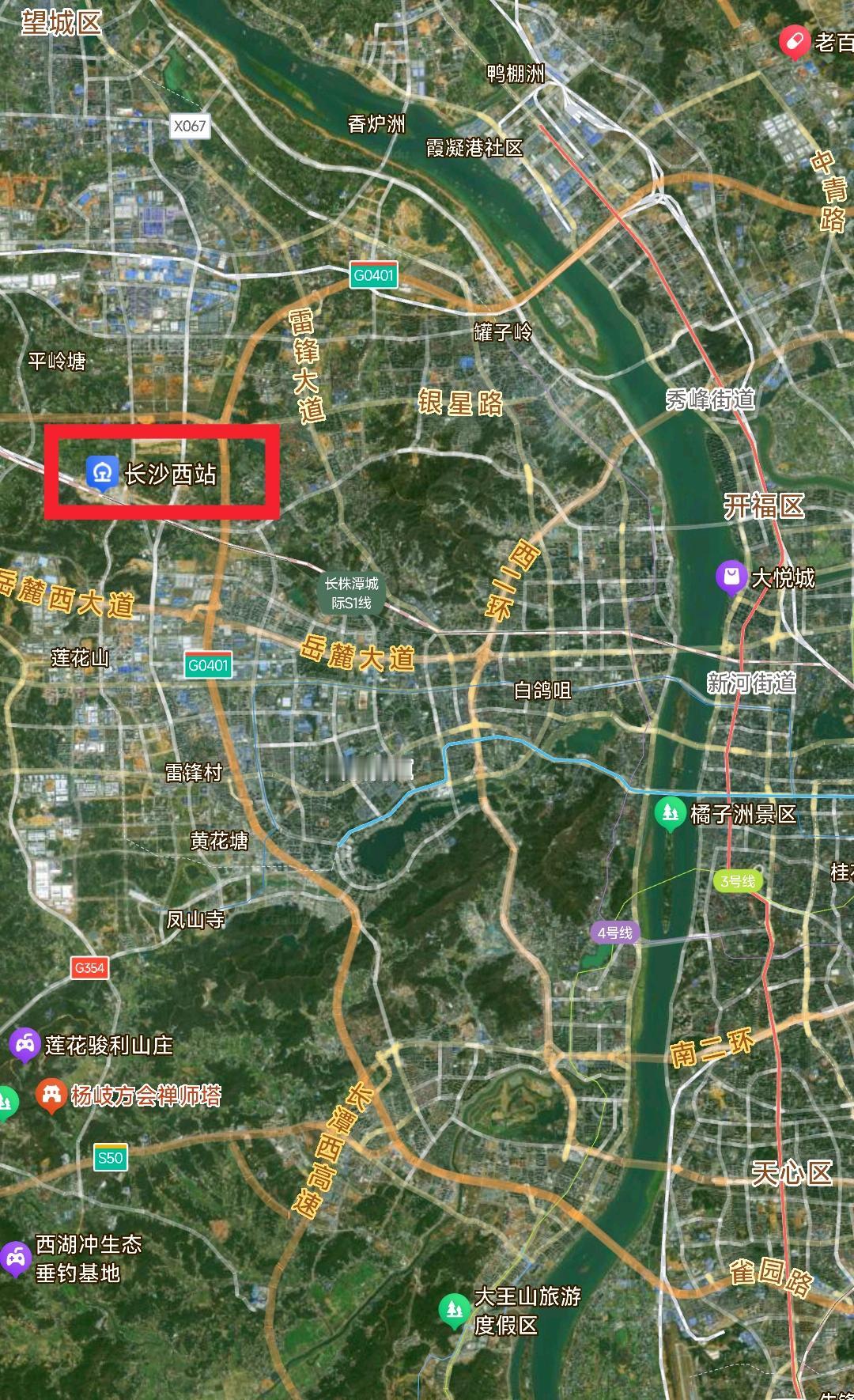 目前站台规模12台22线的长沙西站正在加紧建设。很多人觉得这个车站地理位置偏僻，