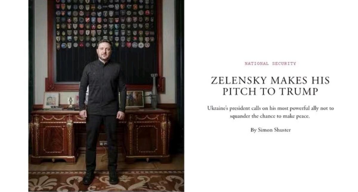 乌克兰总统泽连斯基在接受美国《大西洋月刊》采访时的主要声明：1.阿布扎比的谈判