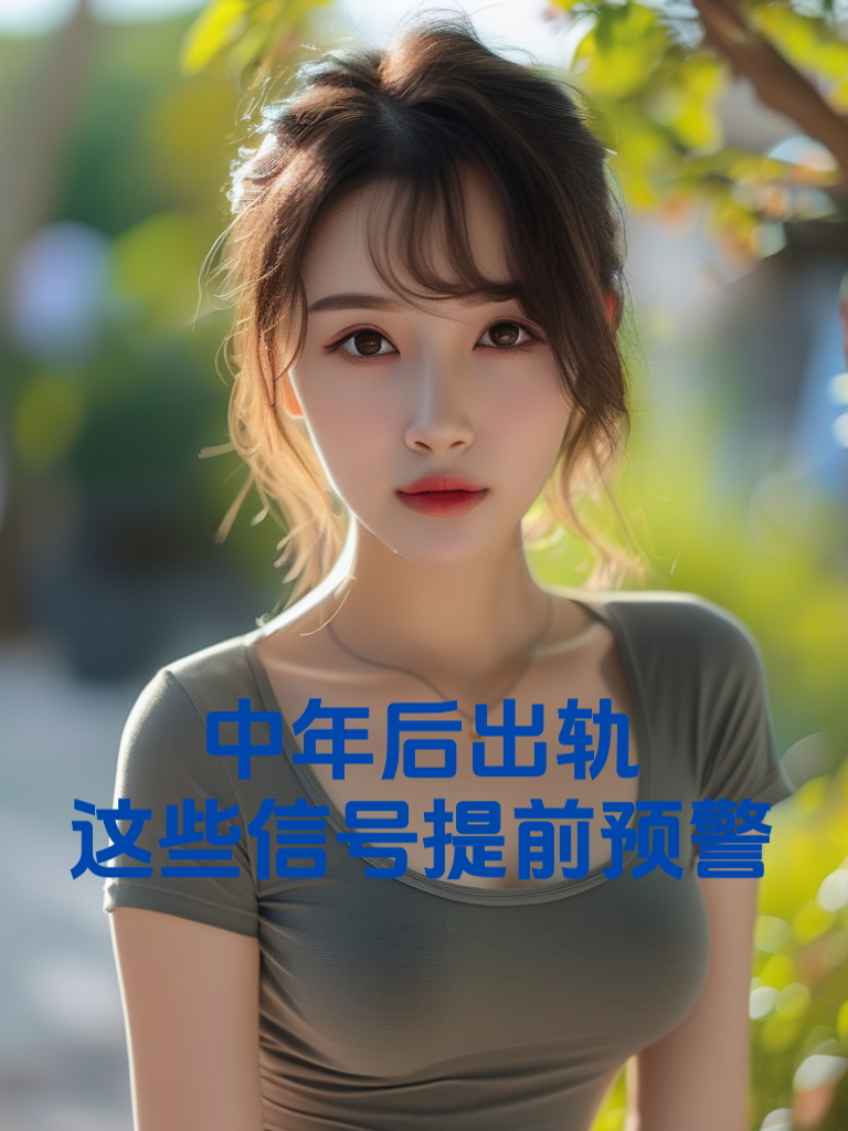 中年后出轨，这些信号提前预警