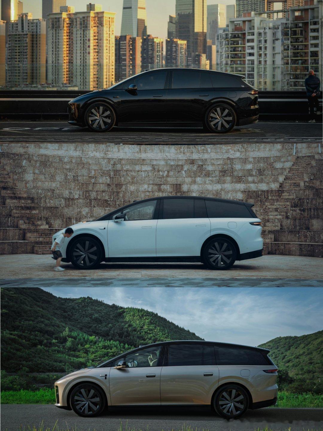 理想纯电家族i系列，理想i6、理想i8、理想i9，这个家族化设计语言，没有太多浮