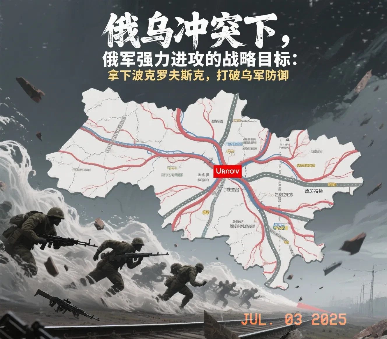 俄军猛攻乌军，背后原因大揭秘！俄军突然发飙，对着乌军就是