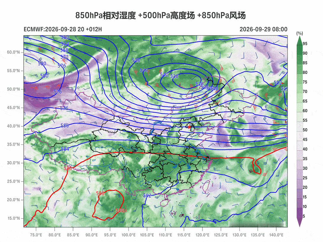 【强降水】昨天到今晨，主雨带依然位于副高北侧边缘的低空切变线附近，贵州北部、重庆