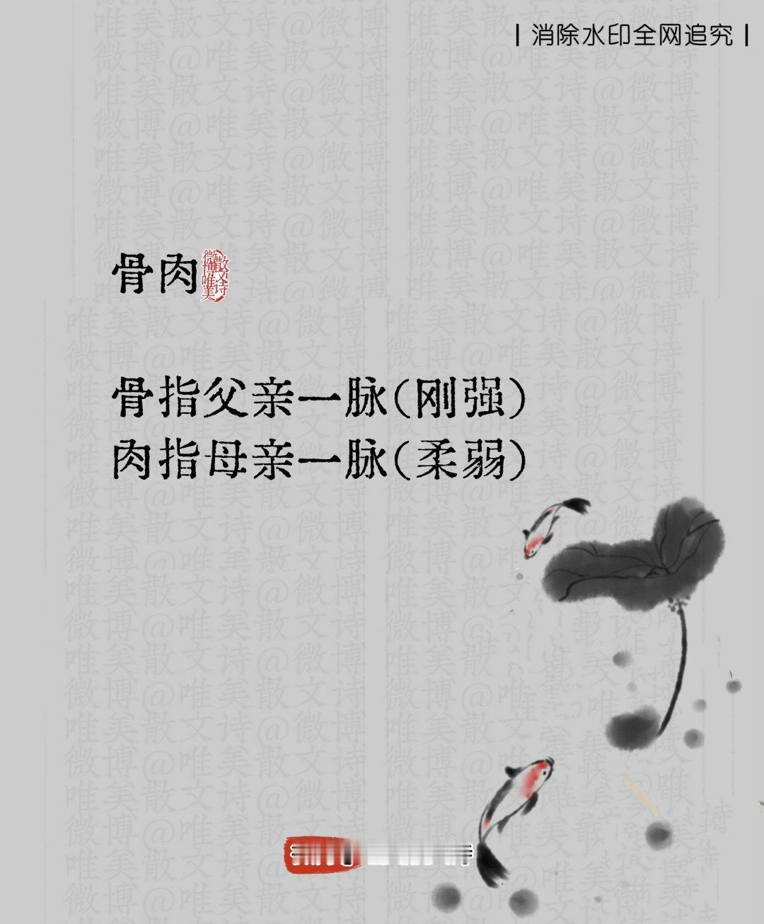“中国汉字的冷知识。”​​​