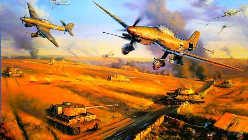在1943年夏天的库尔斯克战役当中，尽管德三空军为该战役竭尽所能的提供了2000