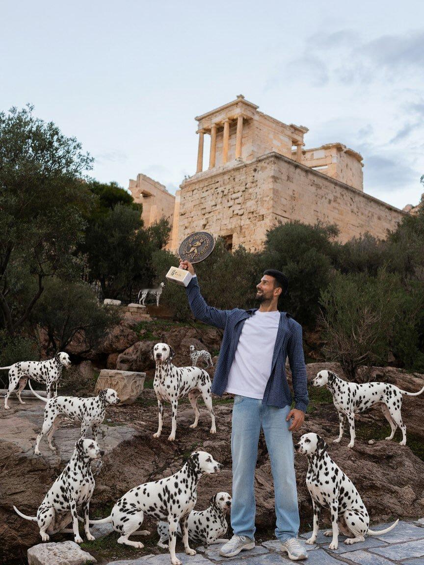 德约✖️101斑点狗🏆🐶德约科维奇101冠网球talking大会网球