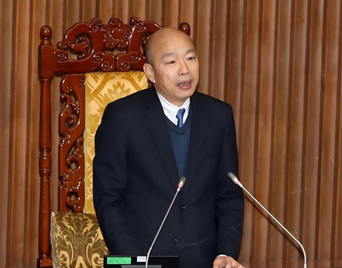 韩国瑜痛批民进党，台湾的整个制度都坏了？近来因重话批评傅崐萁而处于风口浪尖的“