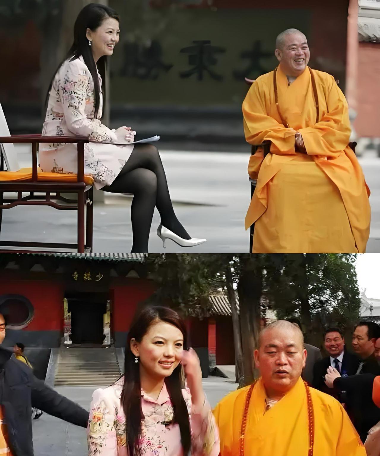2008年，李湘在少林寺采访释永信时，当面问方丈：“您的武功如何？”释永信当场