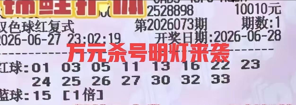 双色球全套杀号技巧（分红球、蓝球，新手直接套用）重要前置提醒双色球摇