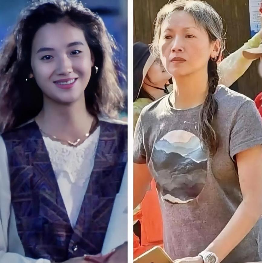 仔细看吴倩莲的长相，越发觉得奇怪，不是因为她变老了，而是因为她56岁了居然只是头