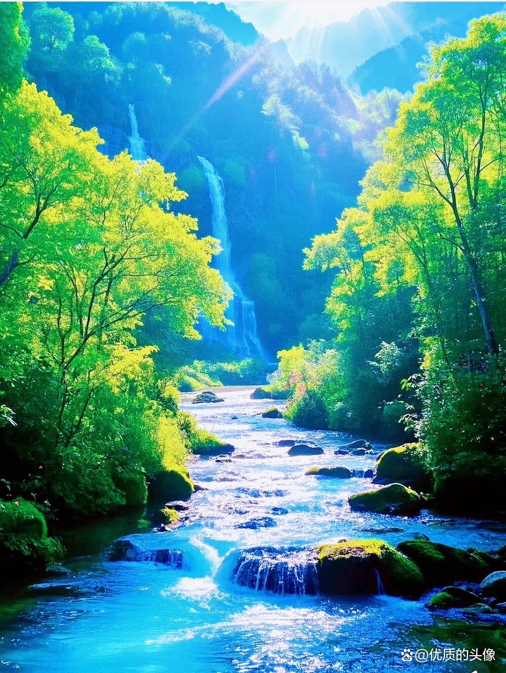 水到绝处是风景，人到尽头是重生水流到悬崖，看似无路可走，纵身一跃，便成了震