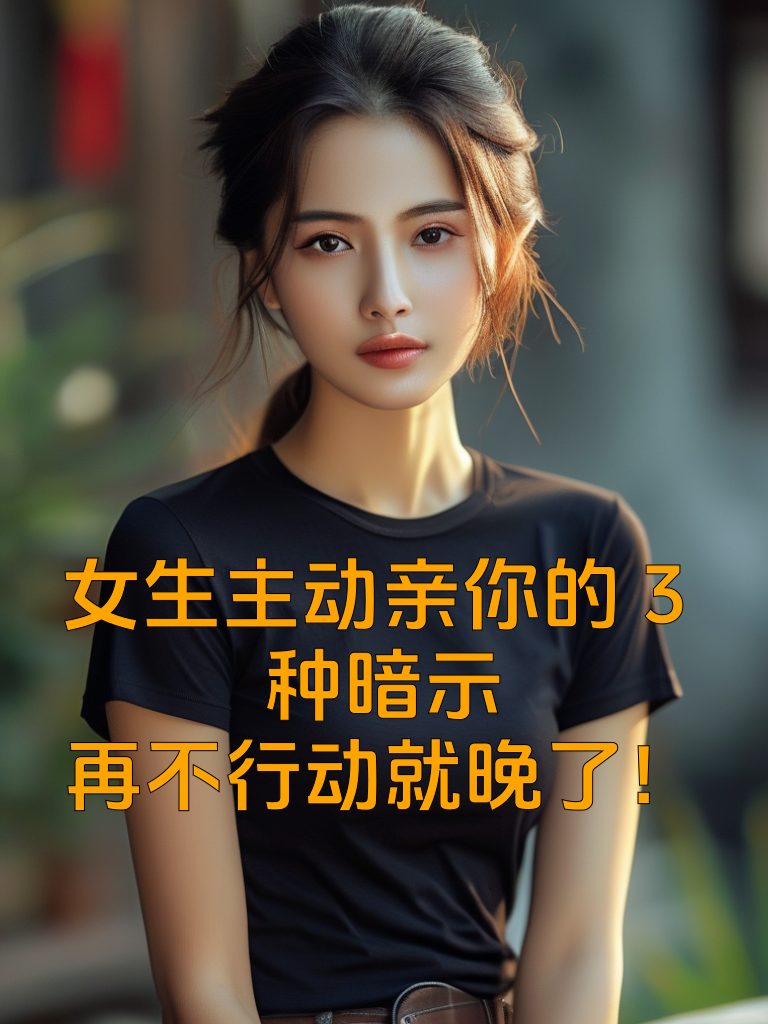 女生主动亲你的3种暗示，再不行动就晚了！