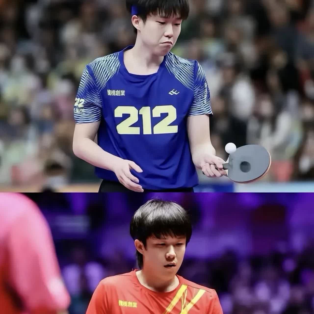 壮了，稳了，更能打了。半年间，王楚钦肉眼可见壮了——肩宽了，臂肌明显了，身板