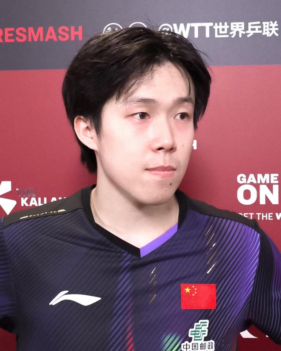 说一句老实话体育圈帅哥确实不少但是这次新加坡大满贯，看了王楚钦之后，才发