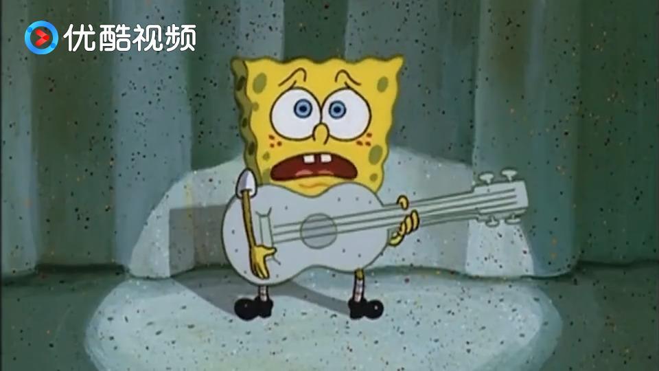 海绵宝宝吉他简谱_海绵宝宝弹吉他图片(2)