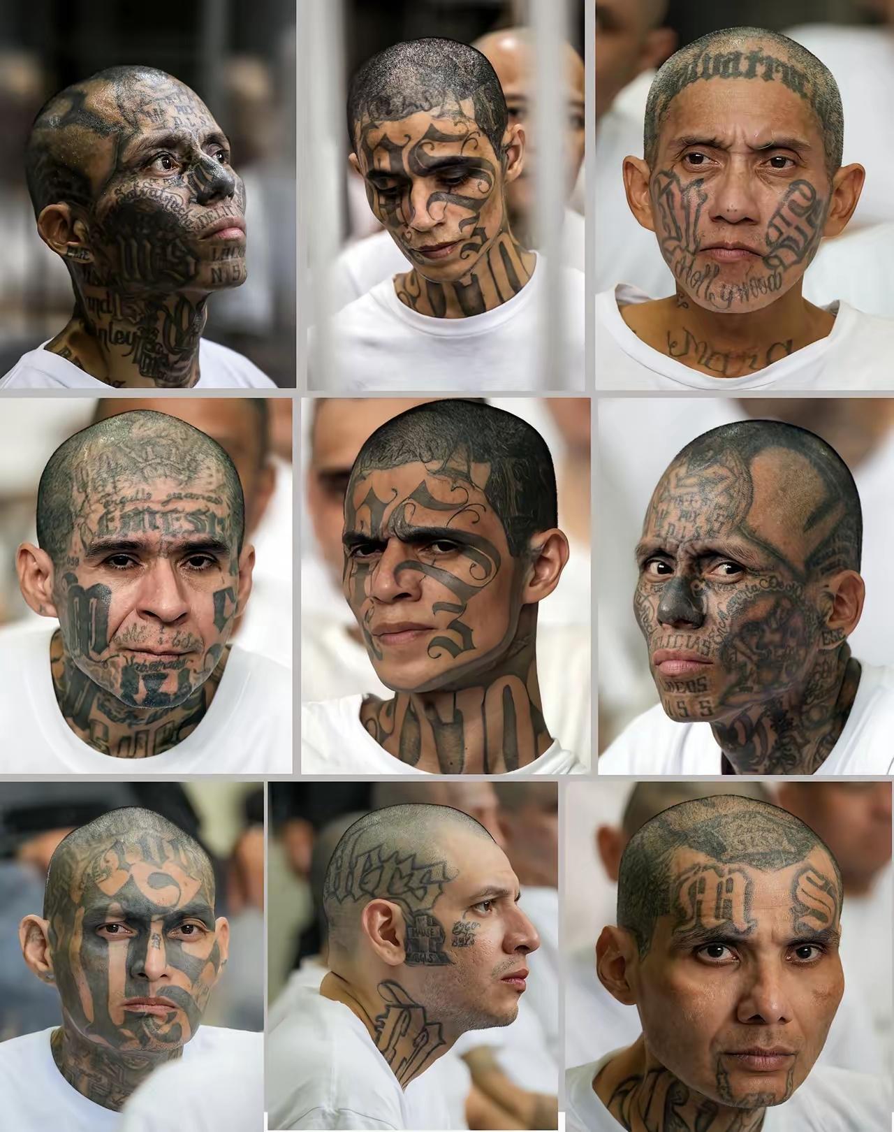 这种把帮派的名称和图案都公然纹在脸上的人，最终的归宿是哪里？都说中国纹身和黑