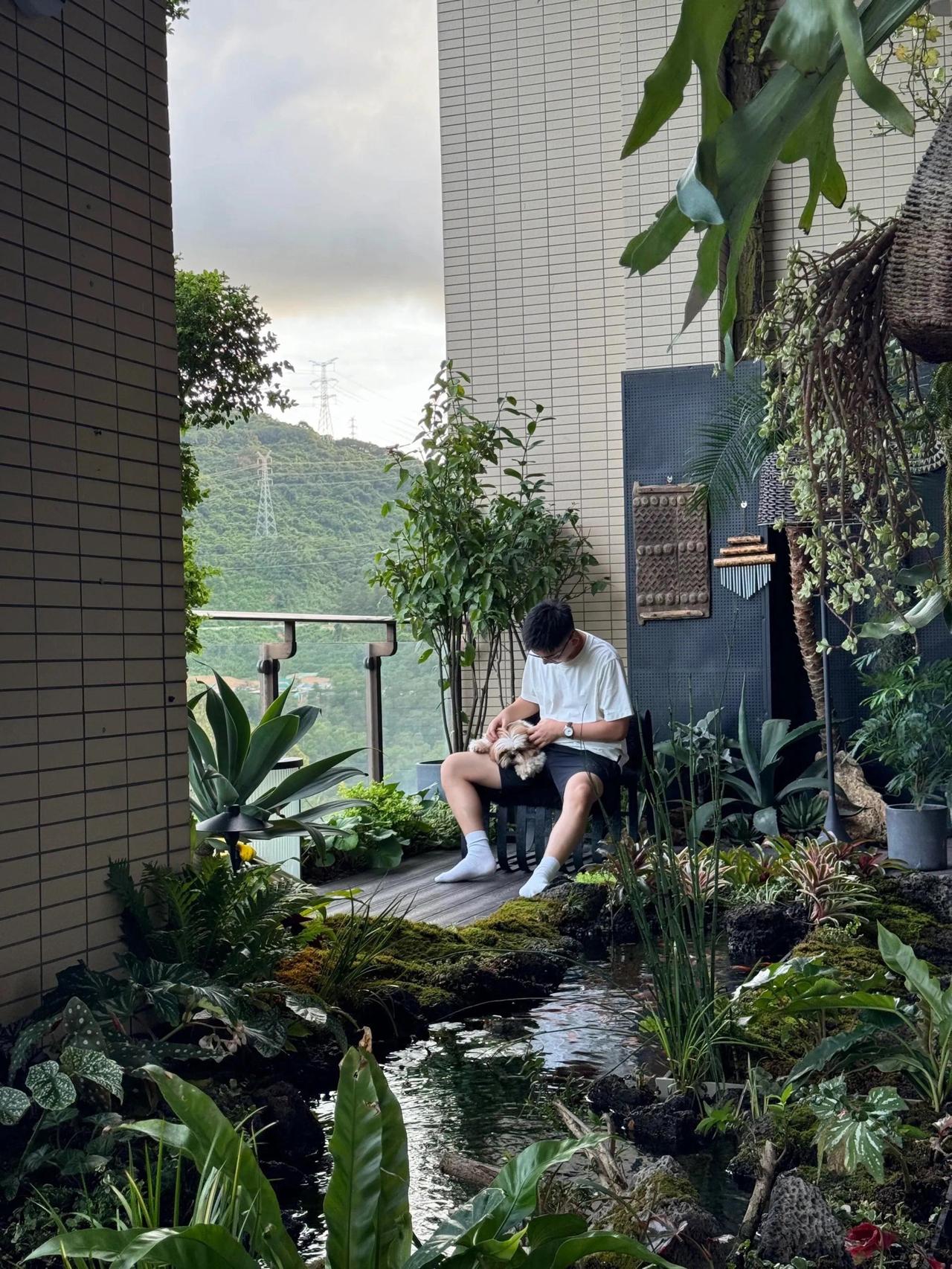 29岁男生独居，不婚无娃，住在深圳的山里，有人说，理想的生活是面朝大海，但在东