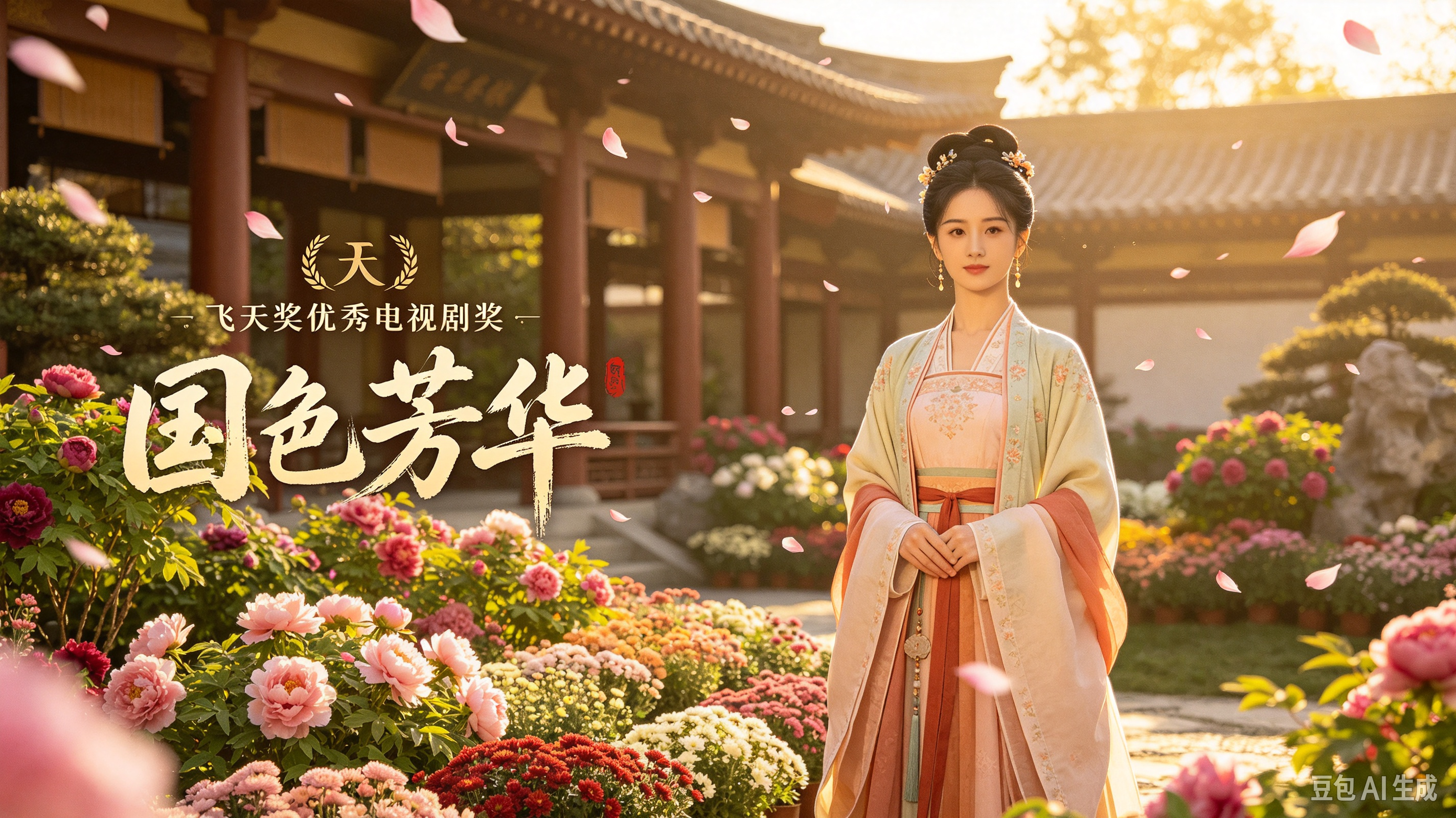 标题：第35届飞天奖揭晓！《国色芳华》获奖，古装剧再获官方认可第35届中国电视剧飞天奖颁奖典礼在山东