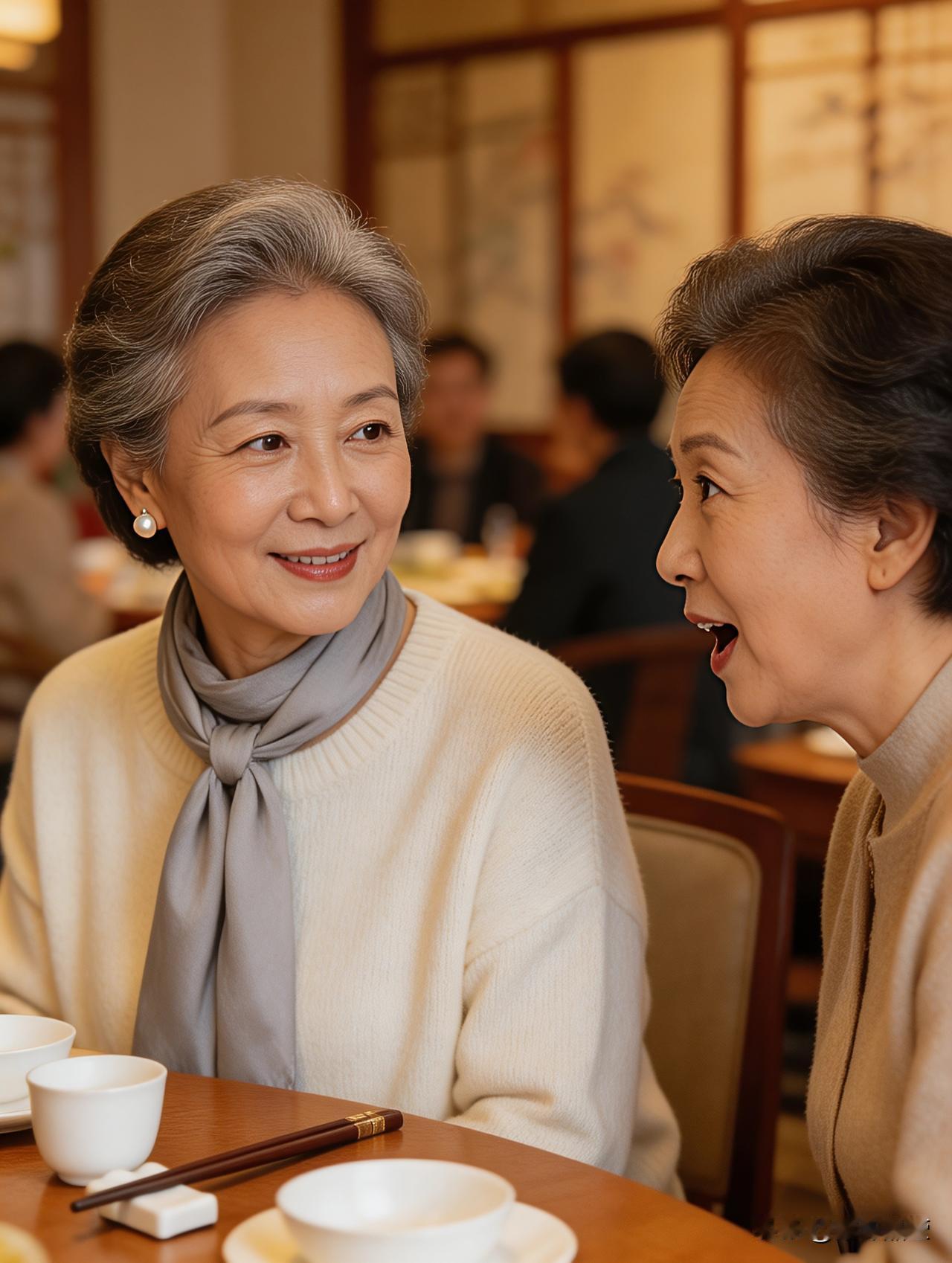 同学聚会，穿得最好的是退休金最低的那个昨天跟老同学芳姐吃饭，她又穿得特别