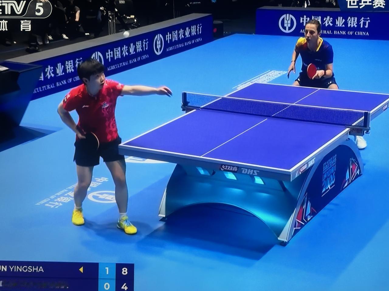 恭喜莎莎3-0完胜罗马尼亚选手萨马拉。为中国女团拿下第一分。三局比分如下👇