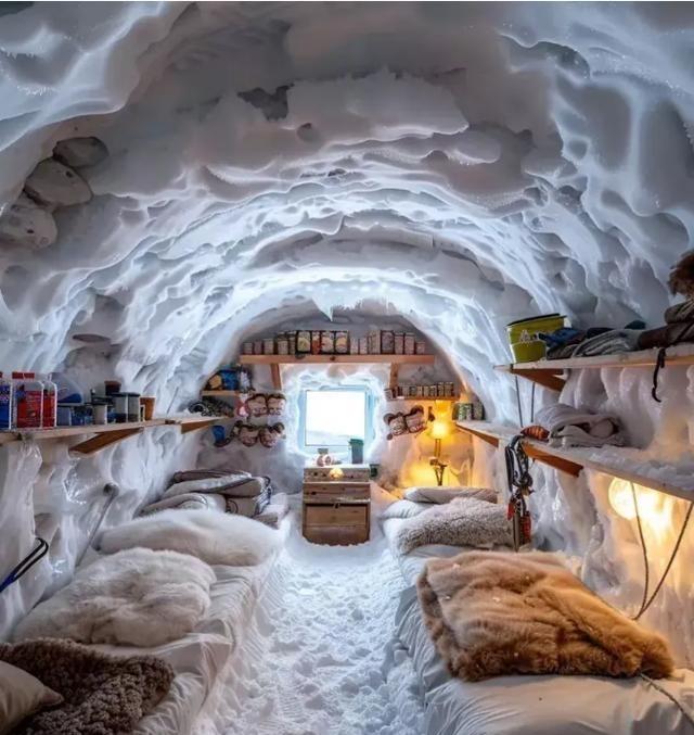 因纽特人在零下50度的北极，全家睡在雪屋里，还能将衣服脱掉后再睡，甚至是吃生肉，