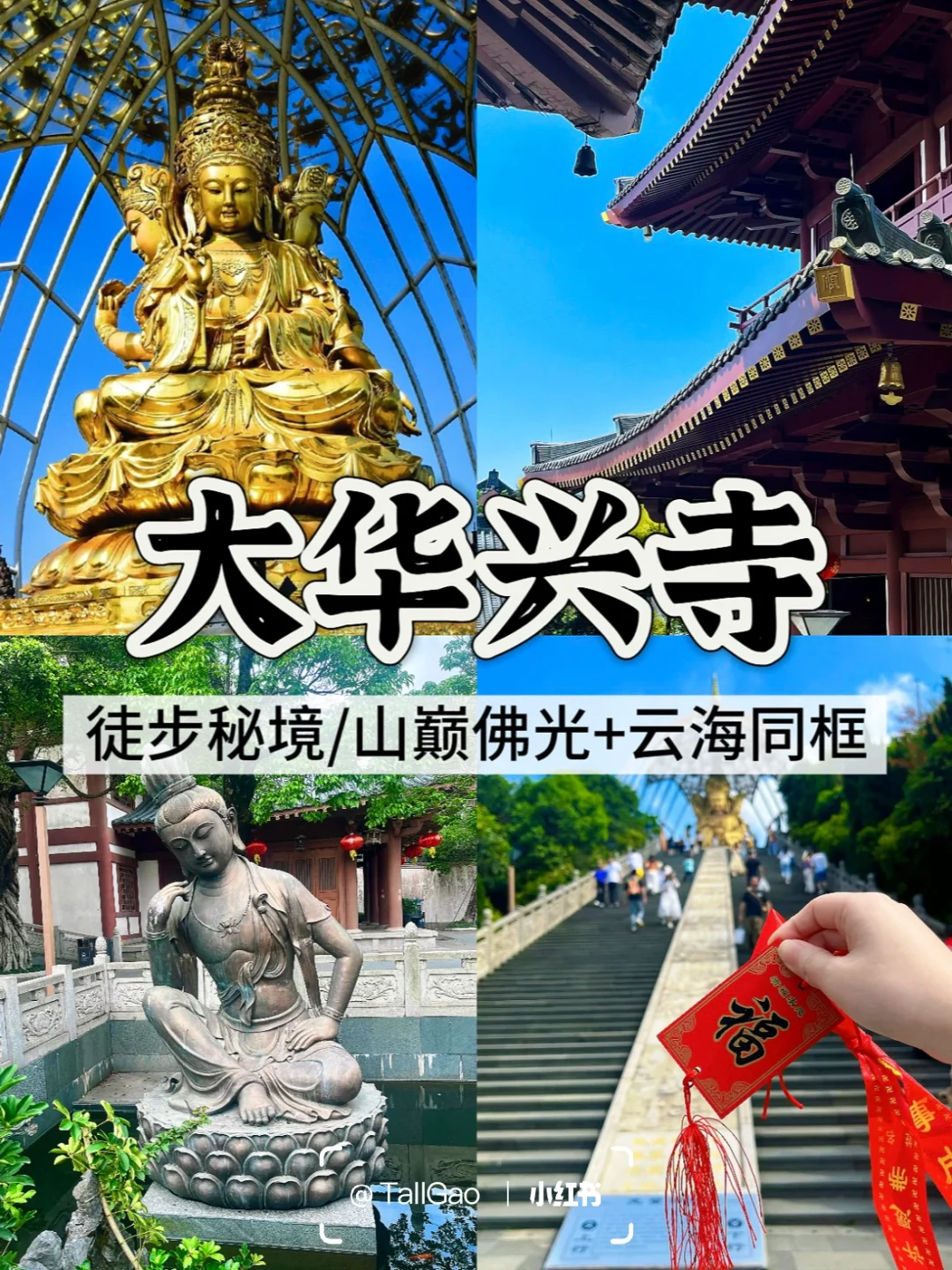 深圳人必去的仙境寺庙👀，大华兴寺治愈攻略