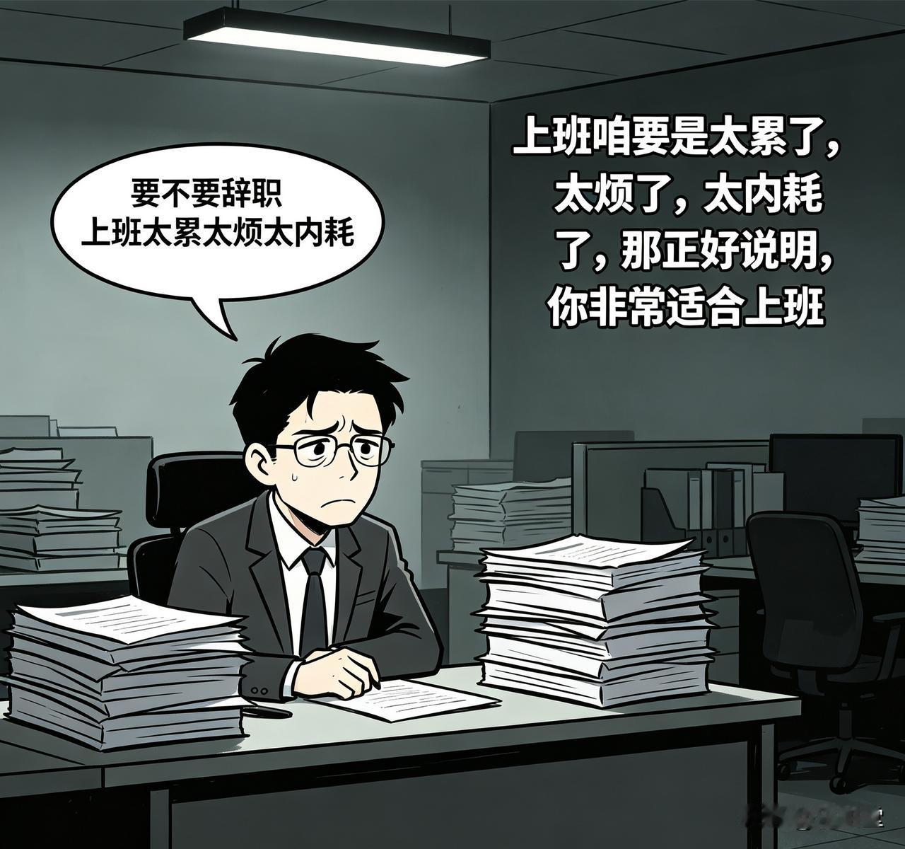 上班累到内耗？先别急着辞职，看完我的分析再决定！各位上班族们，是不是经常被