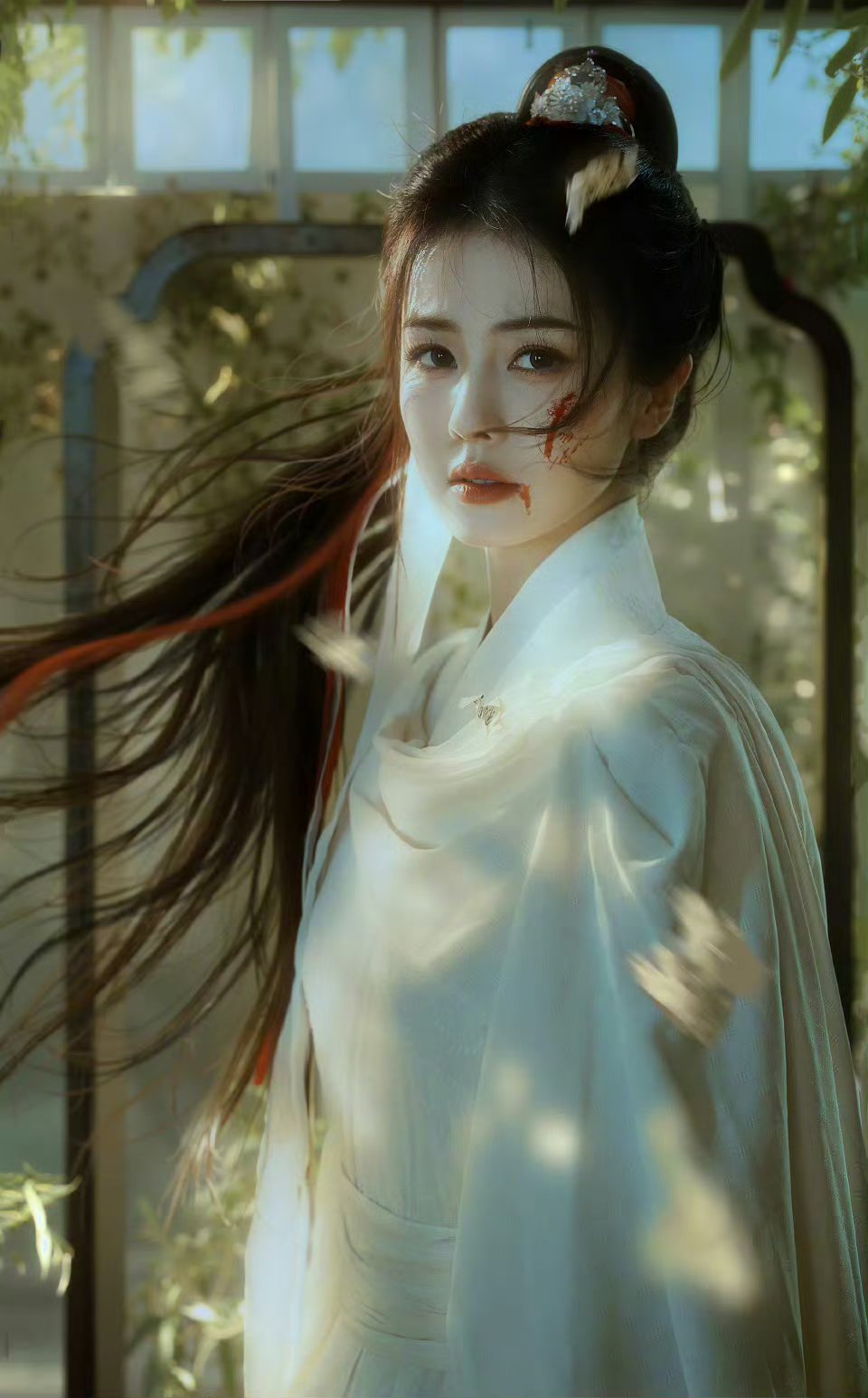 白鹿酷飒老公姐简直了白鹿多拍古装写真好吗好的