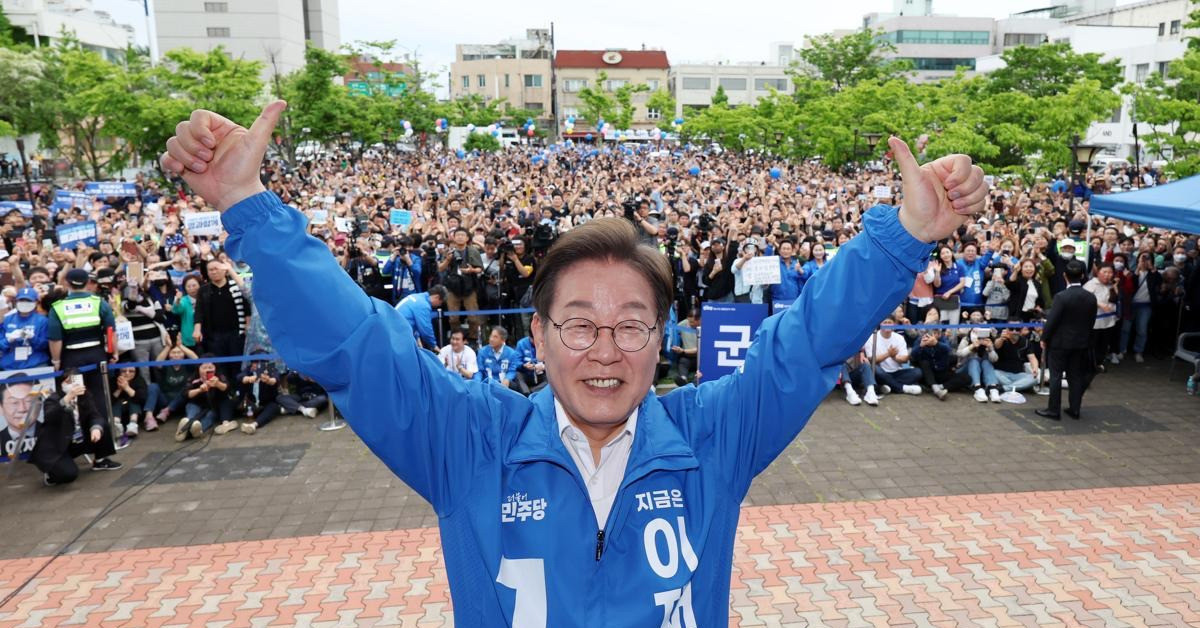 李在明民调领先，金文洙要凉凉？万万没想到啊！上次选举在首