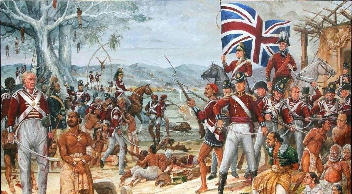 英国也好，法国也罢，都是从殖民地大量吸血来供养本国的。上世纪，英国女王每年从香