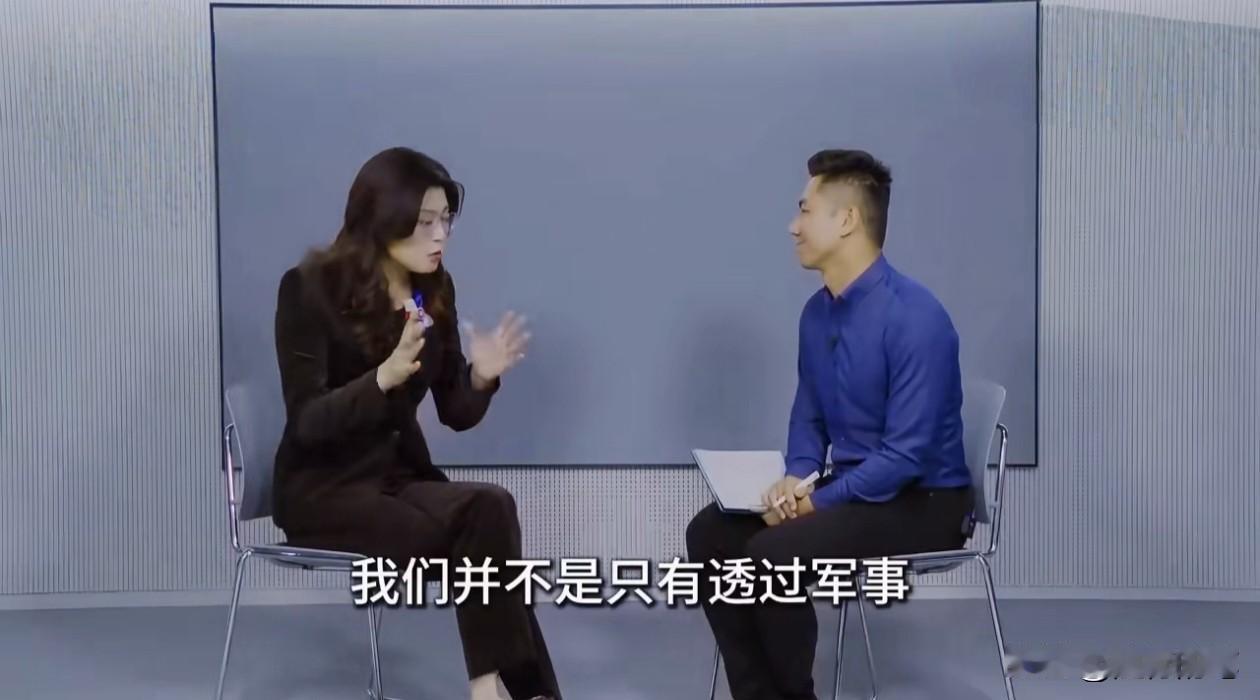 郑丽文果然还是非常有魄力，明知道这个德媒记者是带有很强的目的性，想让郑丽文出糗的