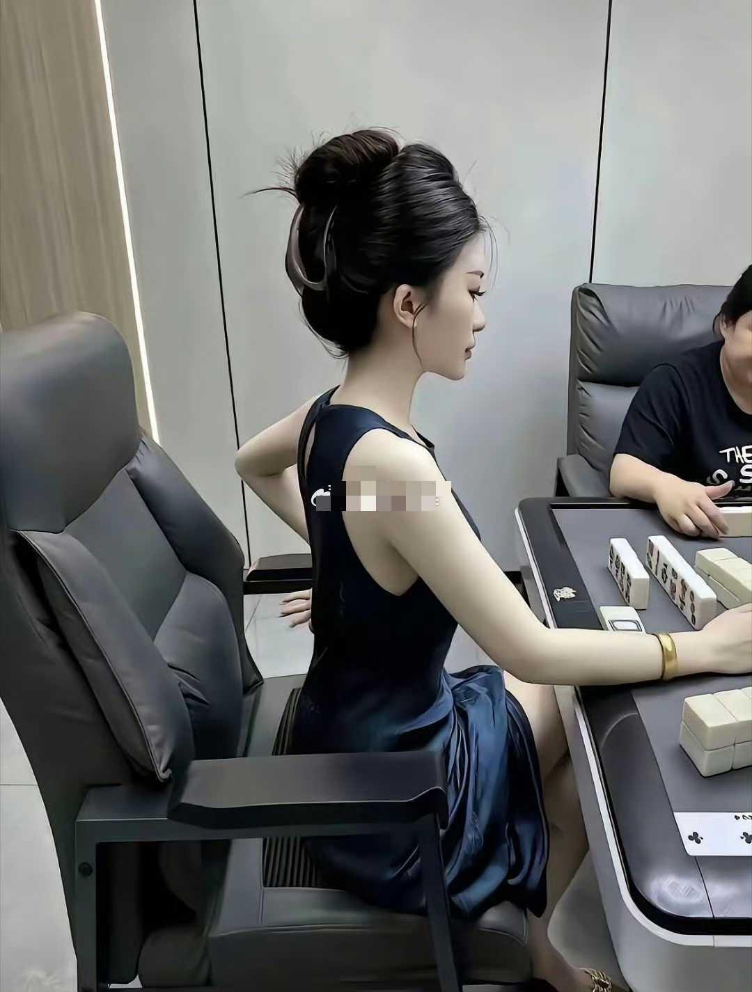 在没打麻将之前，和打了麻将之后​​​