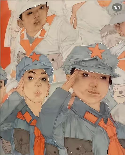 不扒不知道，一扒全是料！这位山东画家刘翔鹏画的红军战士算是让人开了眼了。好好