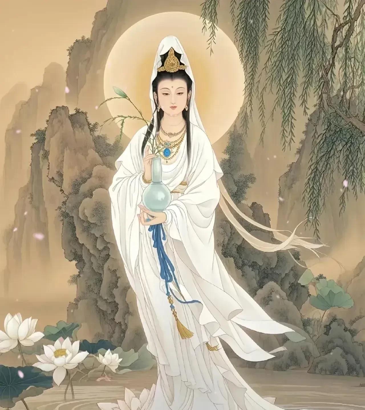 观音菩萨已经帮你化解了灾祸，用慈悲心护着你平安顺遂。诚心念声