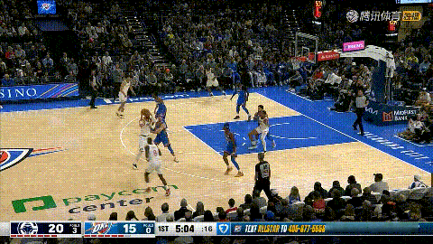 快船超级巨星伦纳德真是发狠了！在今天快船客场挑战雷霆的焦点战中，当时比赛进行到了