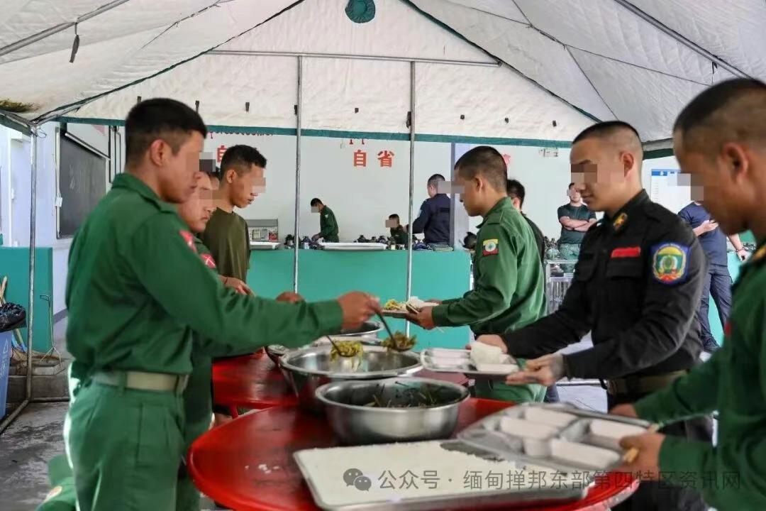 勐拉同盟军完全实现了自给自足！自己养羊，自己挖鱼塘养鱼，自己种菜，自己养牛和