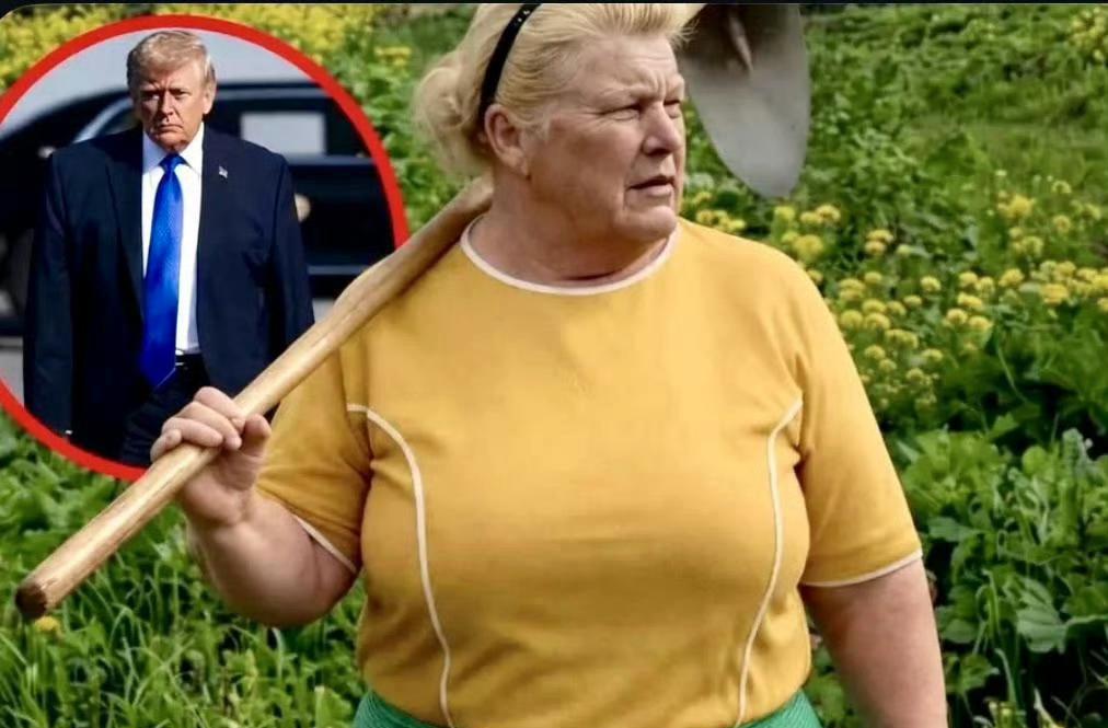 西班牙大妈撞脸特朗普彻底走红，这位大妈与特朗普相似度高达80%，表情神态几乎一模