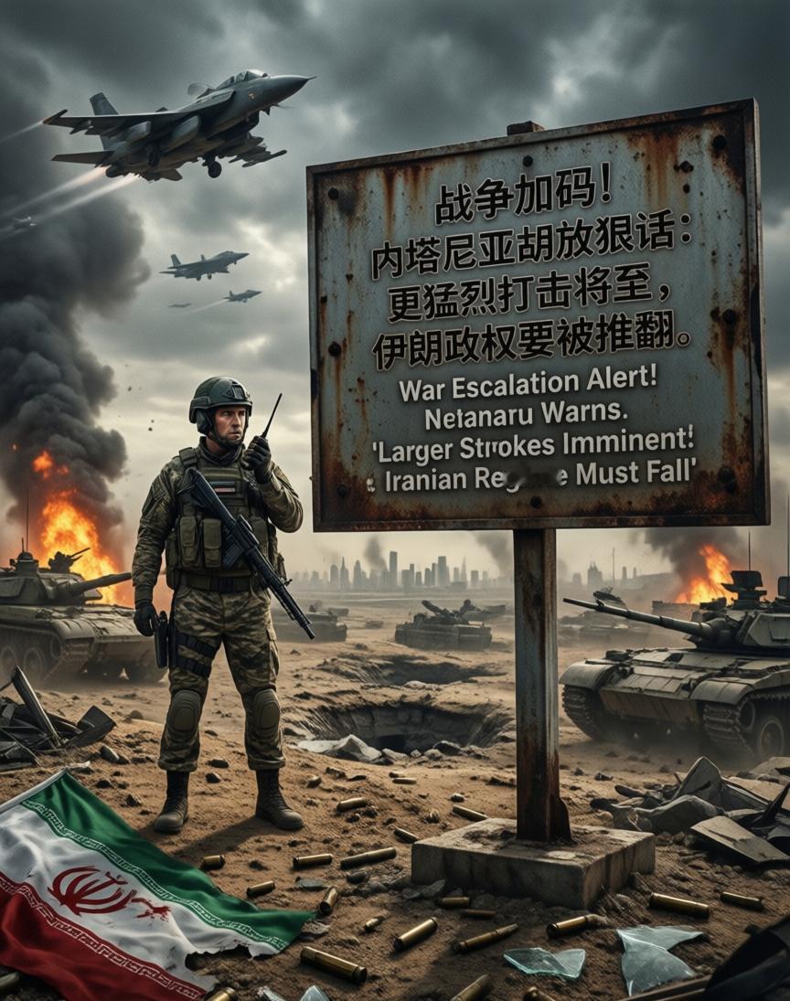 3月12号那天，内塔尼亚胡开了场发布会，话里话外的意思挺明确：接下来对伊朗和黎巴