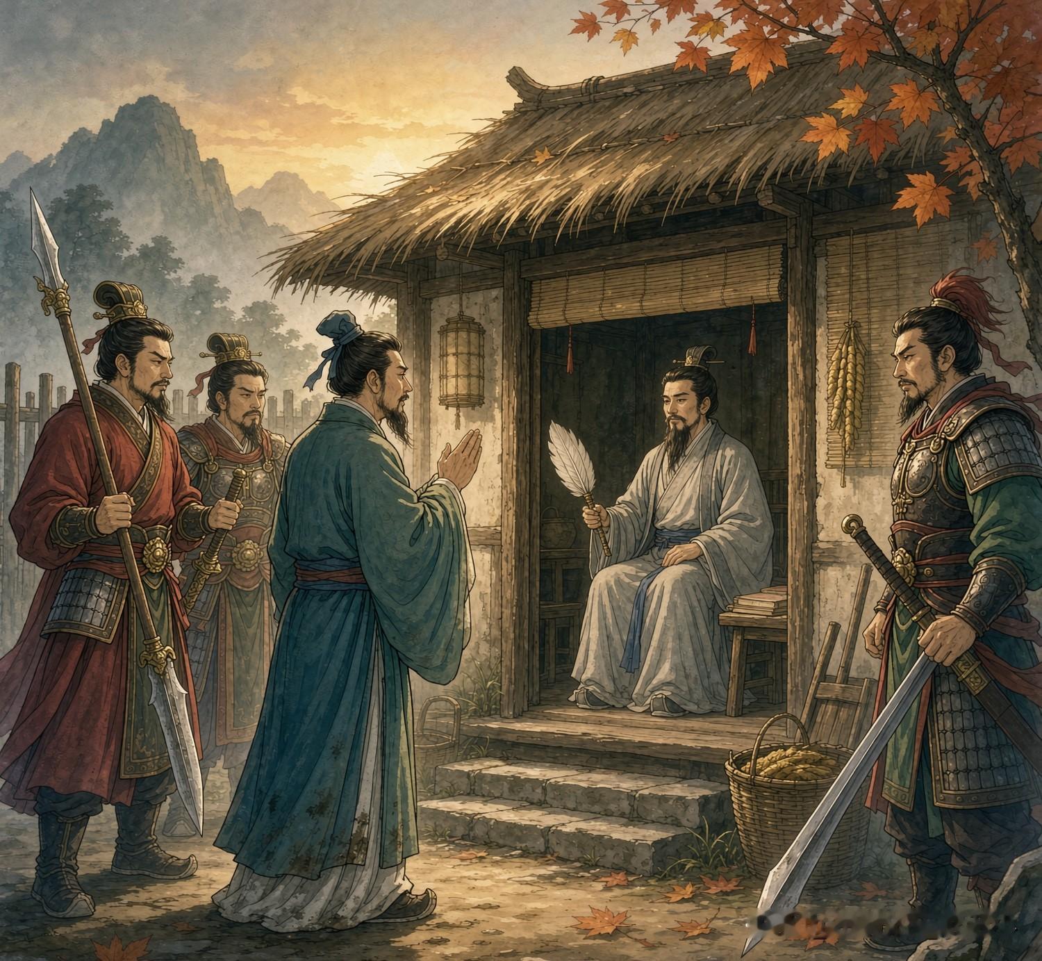 小时候看《三国演义》，最打动人的不是“三次”，而是刘备肯放下身段，去敲一间草庐的门。后来再想，“三顾