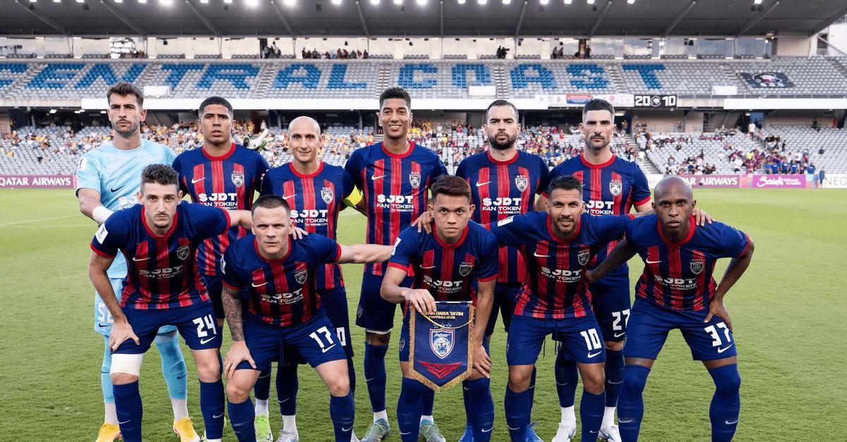 恭喜上海海港，即使球队输球也能拿3分，因为对手柔佛新山首发阵容中外援阿里巴斯累计