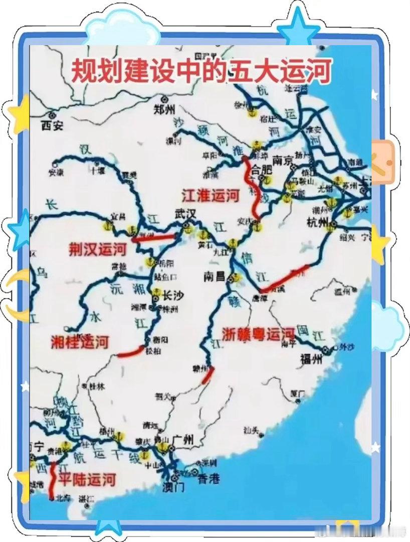 《贻林微观察9427》中国为什么要大力建设运河：当前国家规划主干运河，在建、论证