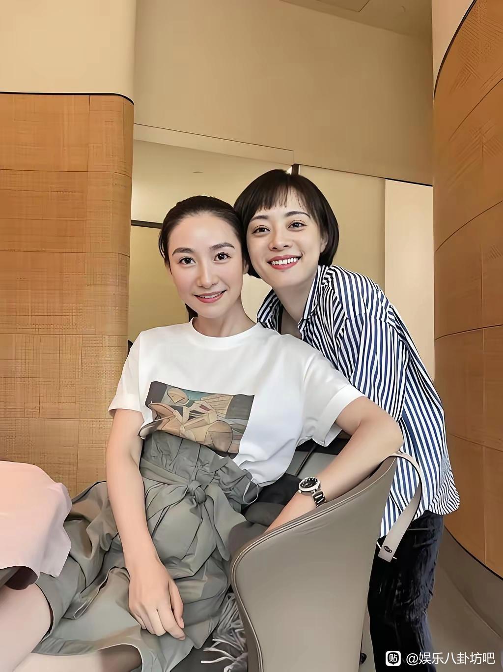 孙俪旁边的美女是谁？和孙俪一样漂亮。你认出来这个女人是谁了吗？