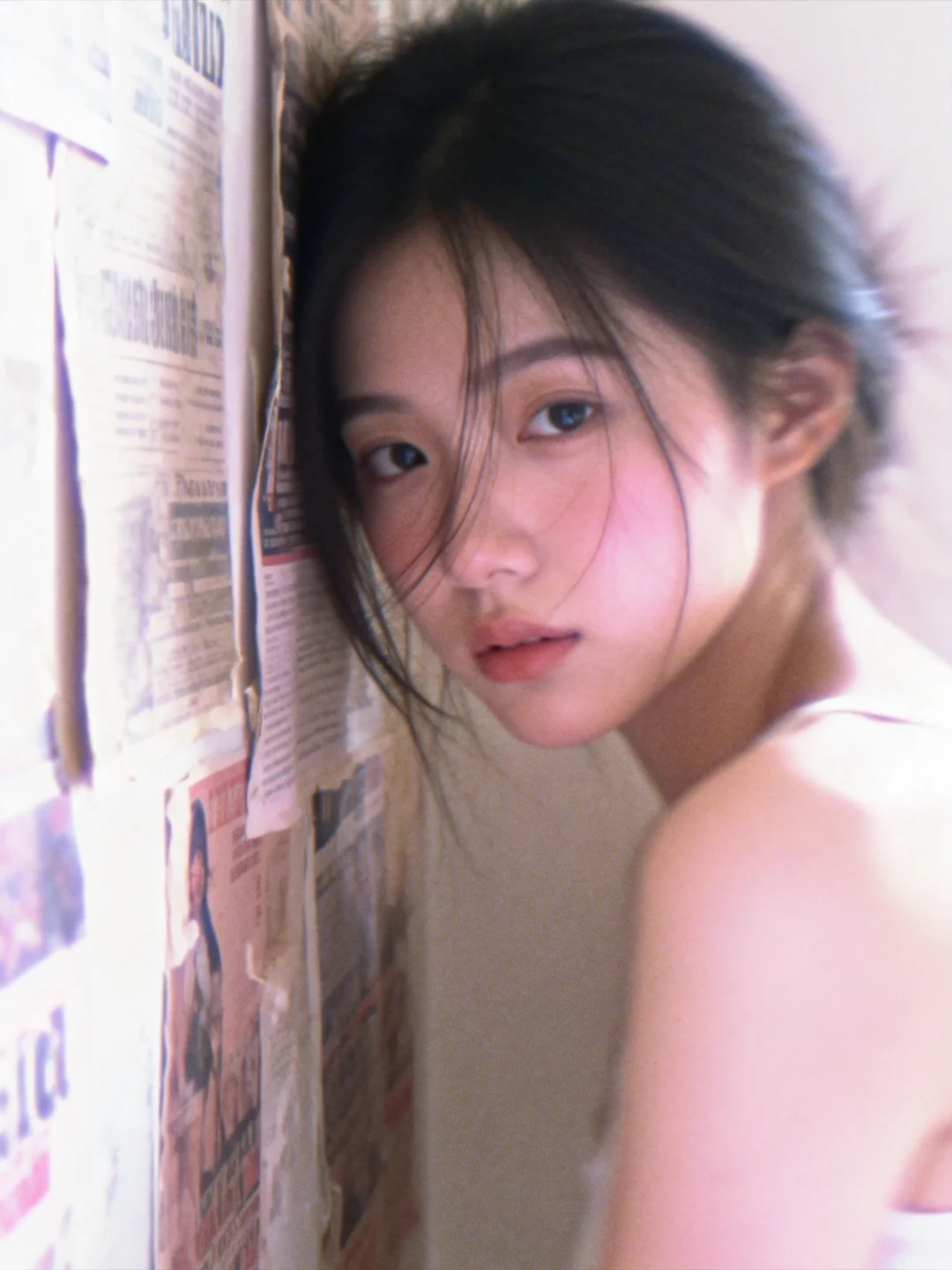 0 成本📰旧报纸氛围感写真