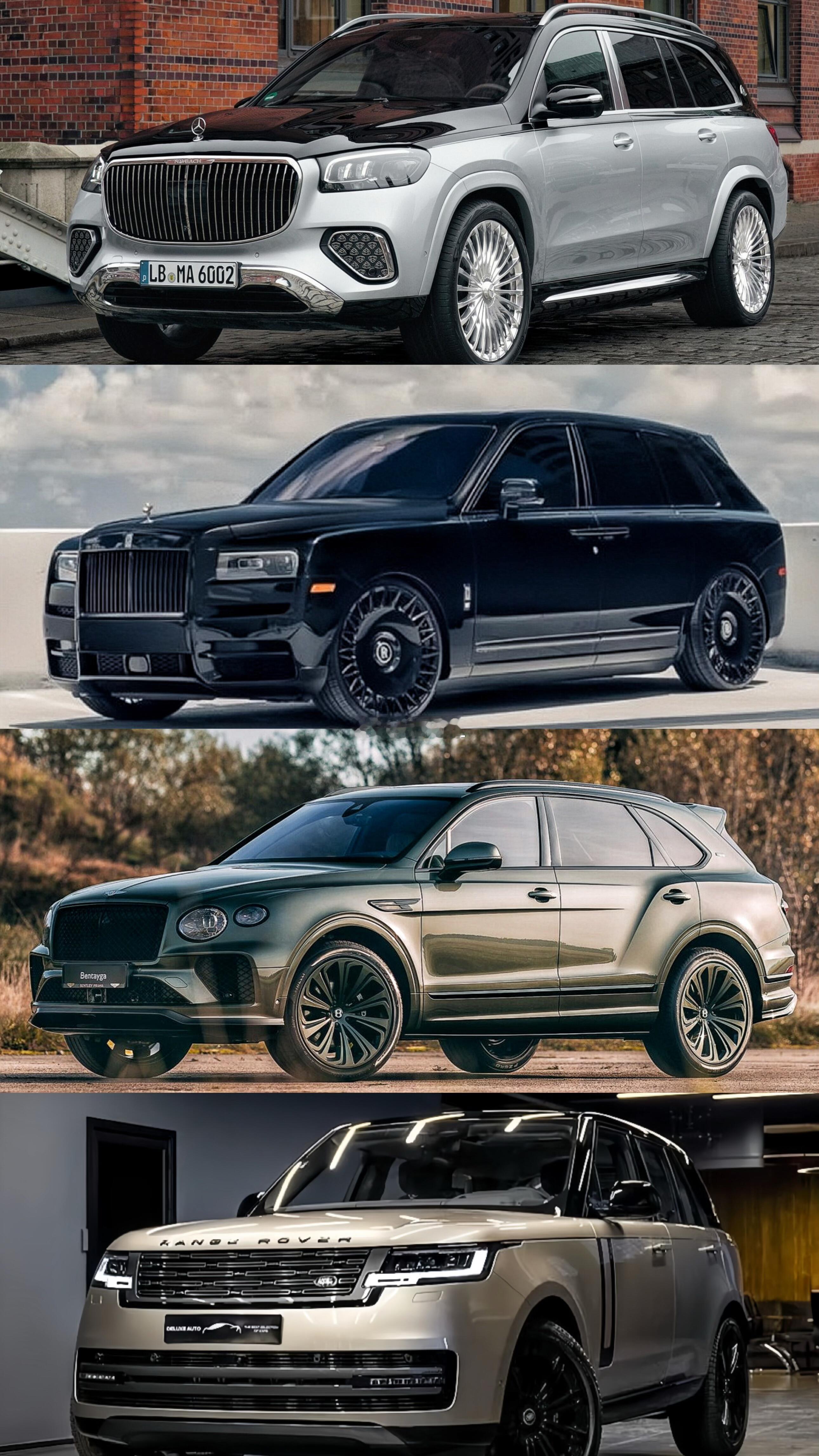 顶级SUV怎么选？“陆地头等舱”迈巴赫GLS“绝对王者”劳斯莱斯库里南“优雅老钱