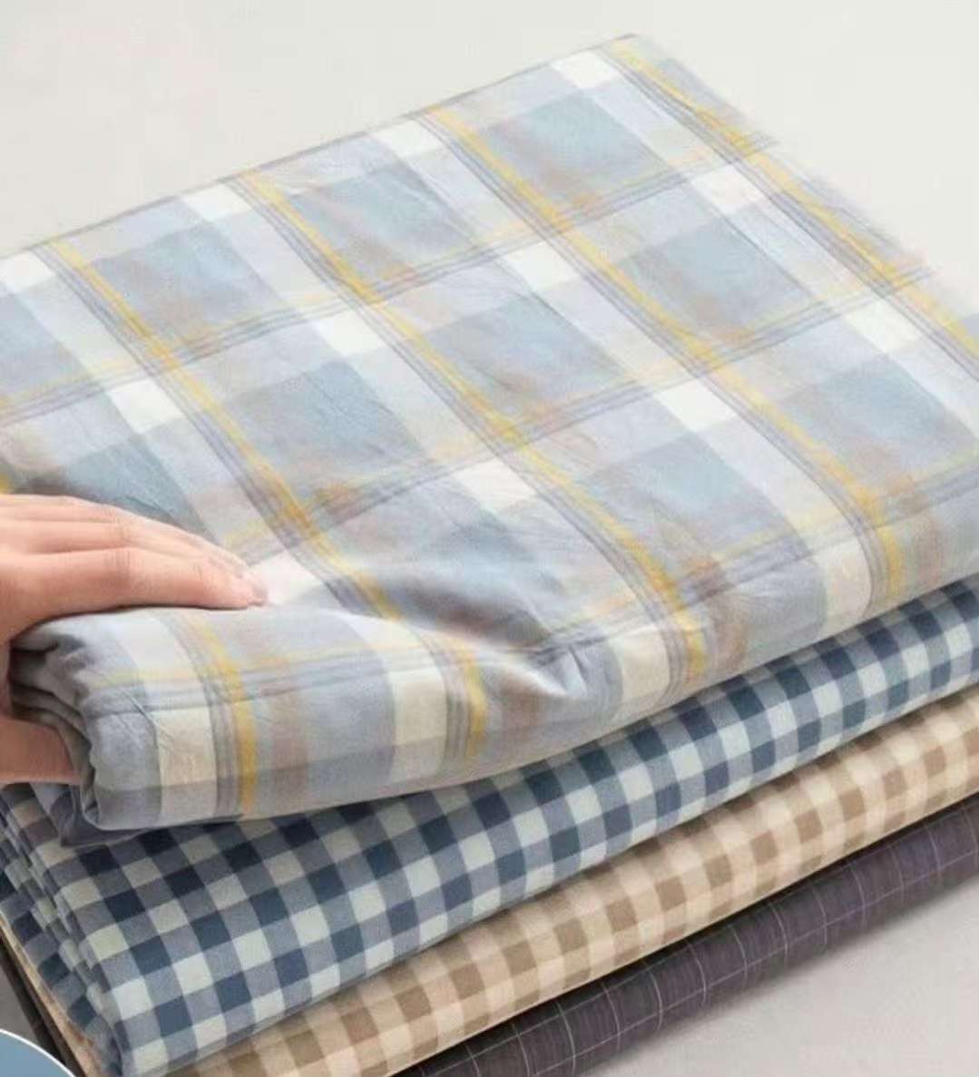 寒潮来了，降温了，大家被套暖暖的。