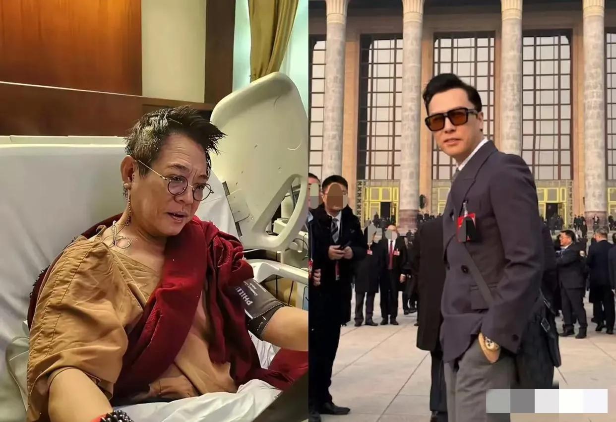 两位功夫巨星，都是62岁，都个子不高，李连杰早已不再拍戏，身体状况不容乐观，最近
